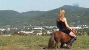 国产美女骑小马,国产美女与萌宠小马的甜蜜邂逅